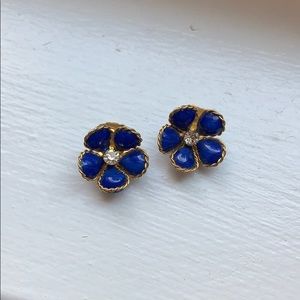 Vintage Parisian clip-on earrings